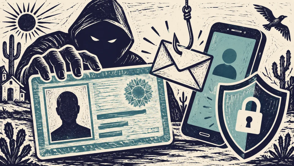 Ilustração em xilogravura sobre CPF cancelado? Entenda novo golpe que faz vítimas pensarem que têm Dívida Ativa da União